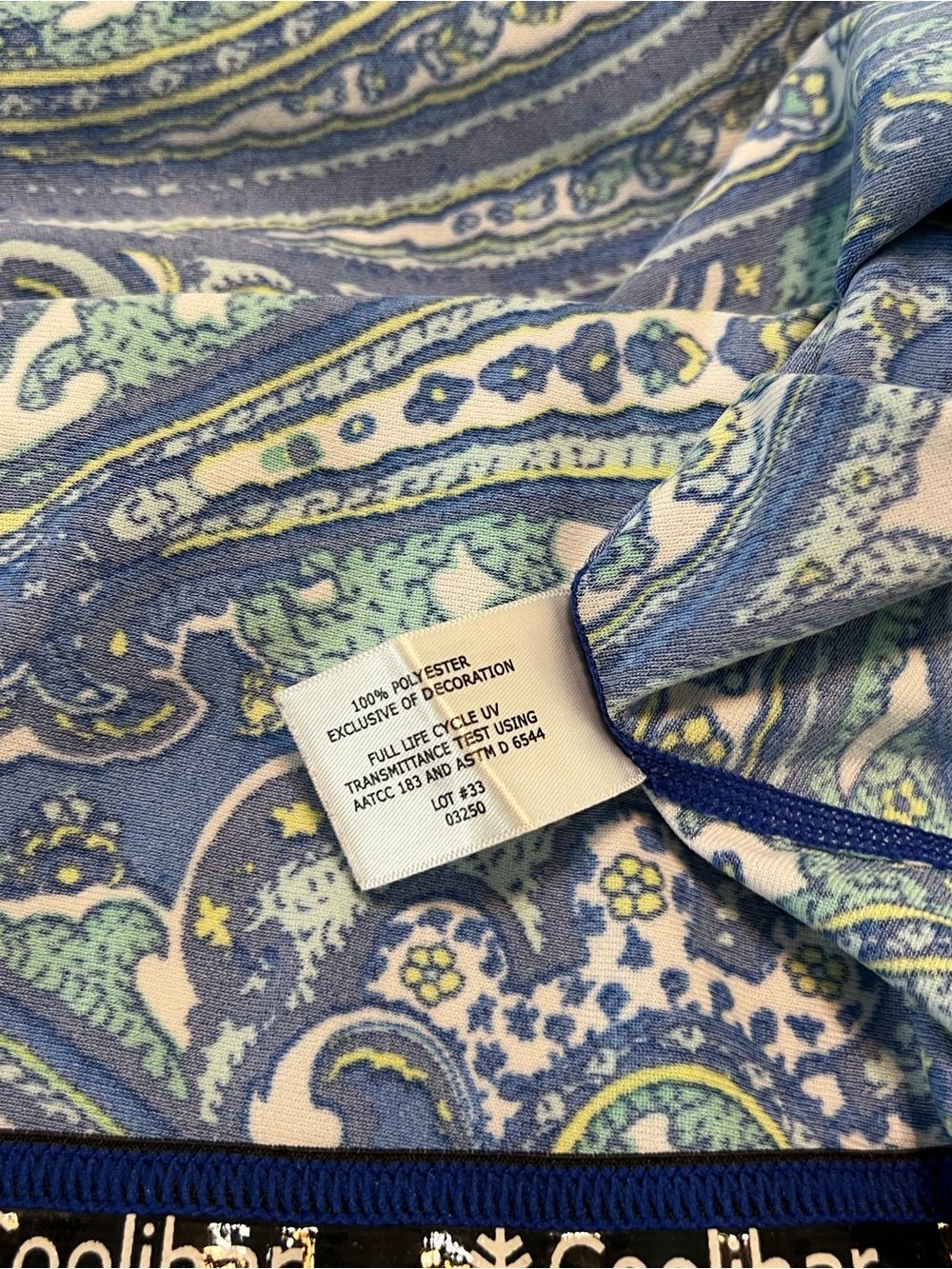 COOLIBAR UPF50+ Paisley Rashguard - Picture 6 of 10